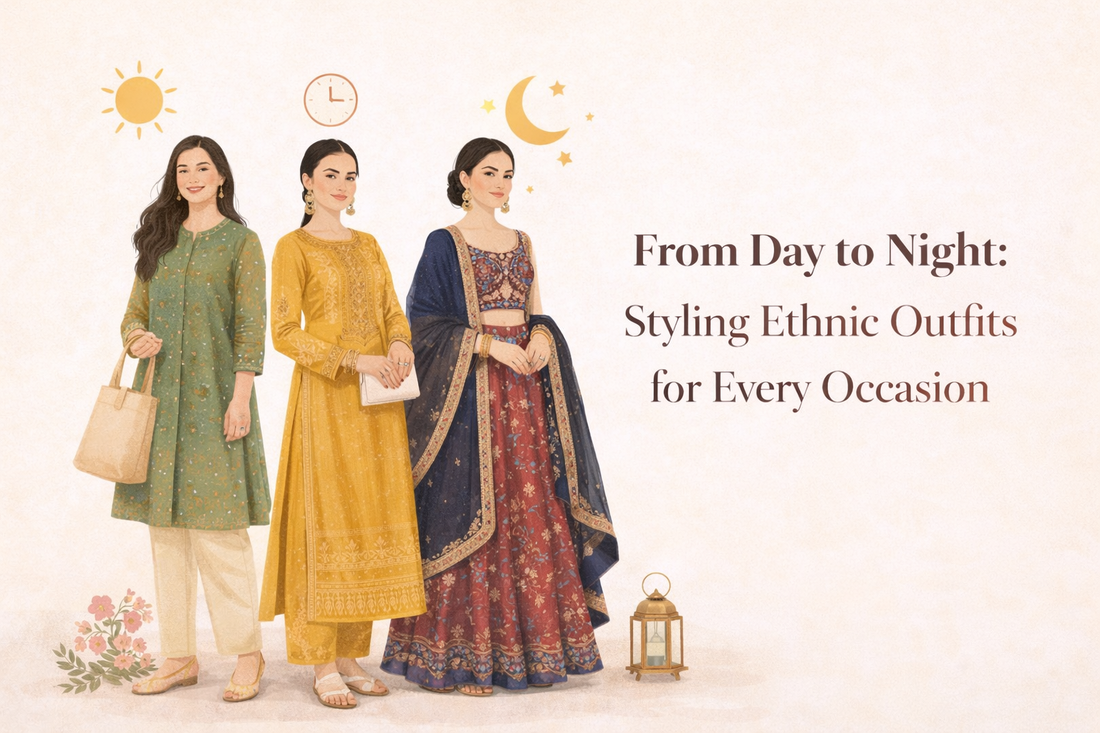 From Day to Night: Styling Ethnic Outfits for Every Occasion