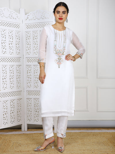 Premium Organza Stitched Suit