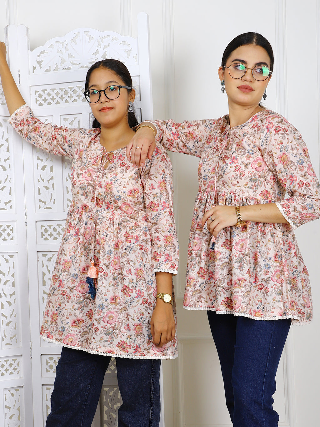 Floral Blossom Premium Cotton Top
